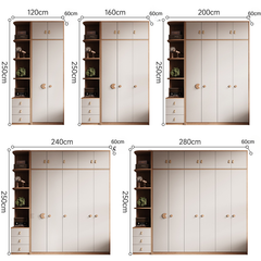 Tủ quần áo gỗ công nghiệp hiện đại Ohaha - HĐ017