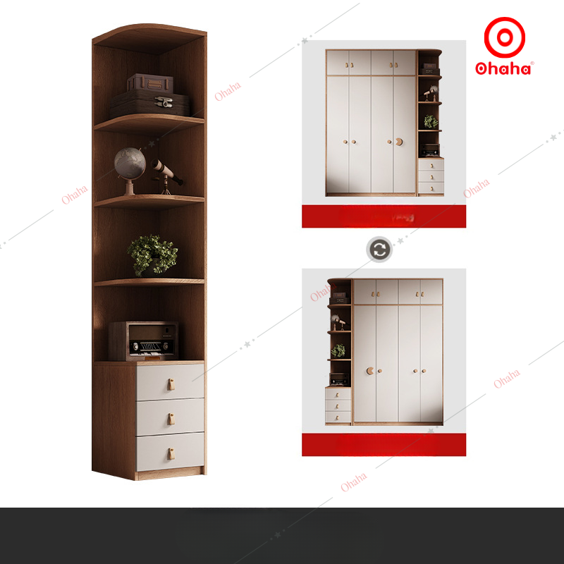 Tủ quần áo gỗ công nghiệp hiện đại Ohaha - HĐ017