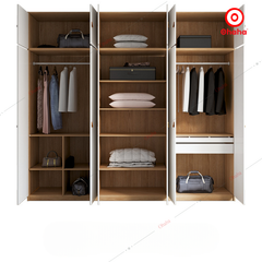 Tủ quần áo gỗ công nghiệp hiện đại Ohaha - HĐ017