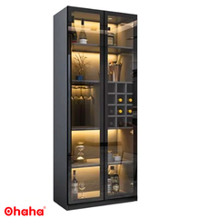 Tủ rượu gỗ công nghiệp Ohaha - TR011