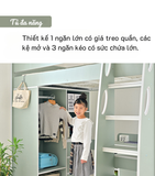 Giường tầng thông minh Ohaha - GTTM020