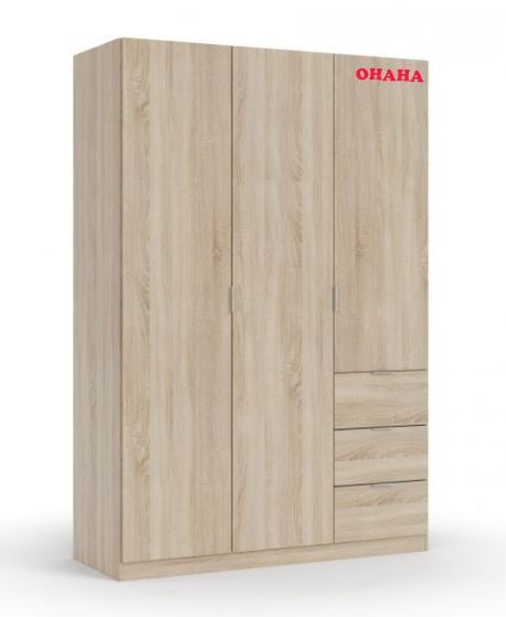 Tủ quần áo hiện đại nhiều ngăn Ohaha - TQA042