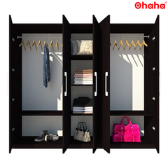 Tủ quần áo gỗ công nghiệp 5 cánh Ohaha - TQA011