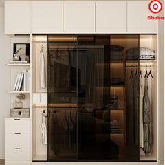 Tủ quần áo cánh kính Ohaha - TCK012