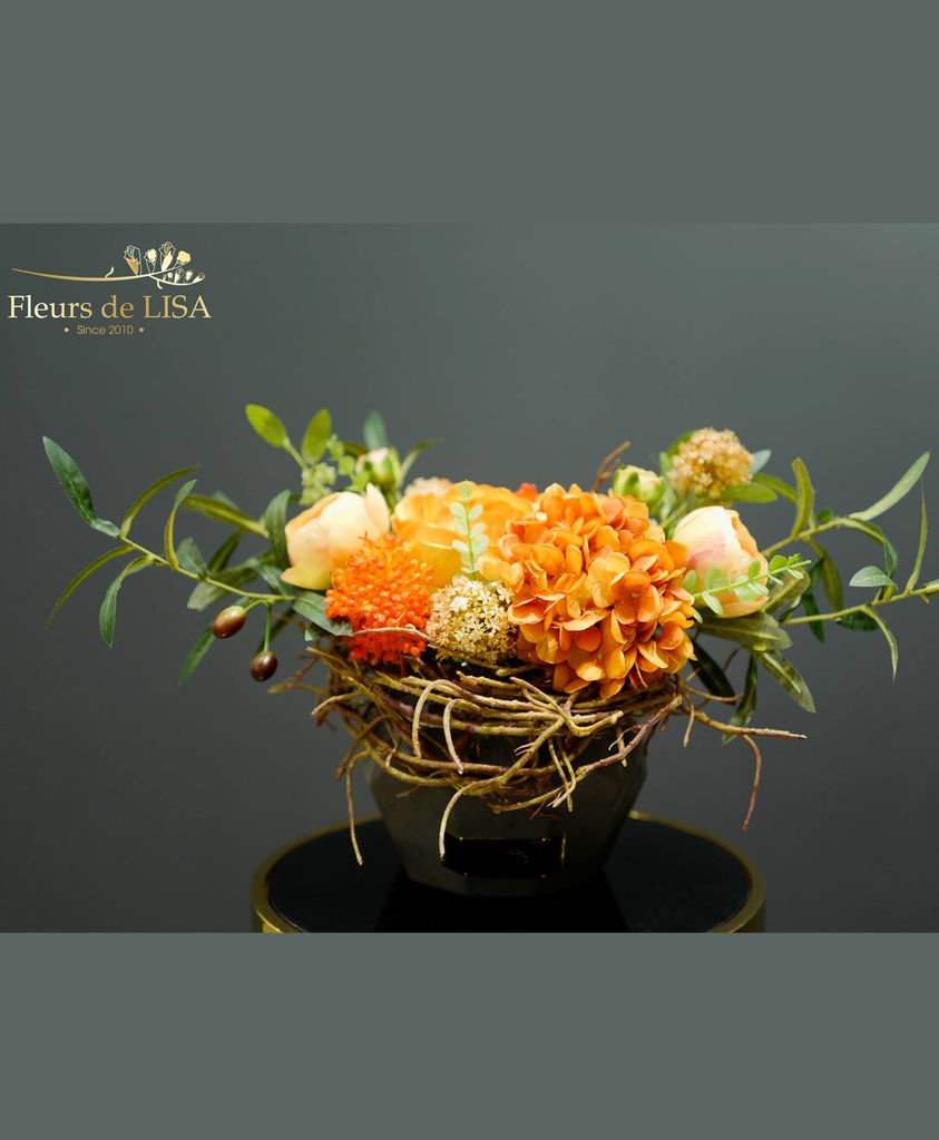  Closer - Bình hoa lụa nghệ thuật để bàn 