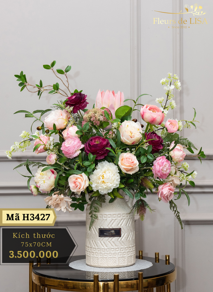  Monolisa - Hoa lụa cao cấp phong cách Pháp 