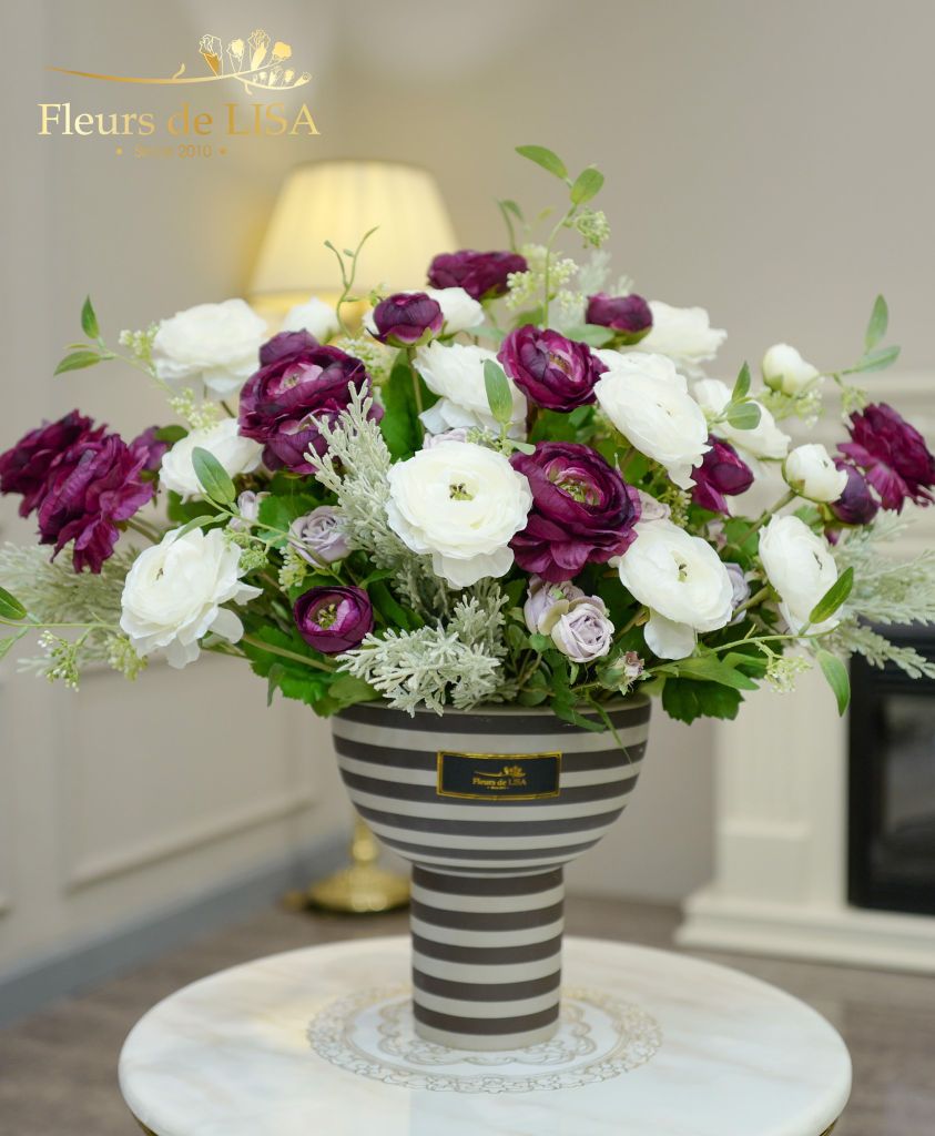  Sapphire Style - Bình hoa lụa trang trí nội thất 