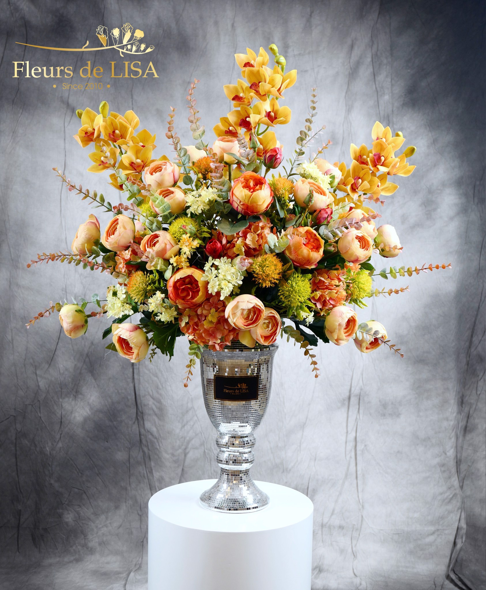  Sienna - Bình hoa lụa trang trí nội thất 