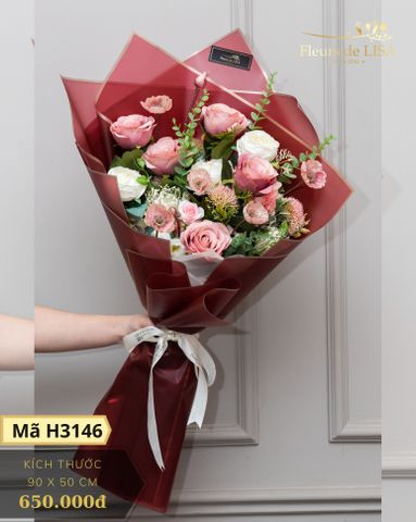  Bó hoa lụa cao cấp từ Fleurs de Lisa 