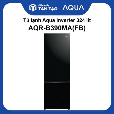 Tủ lạnh Aqua Inverter 324 lít AQR-B390MA(FB)