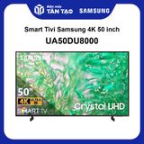 Smart Tivi Samsung 4K 50 inch UA50DU8000