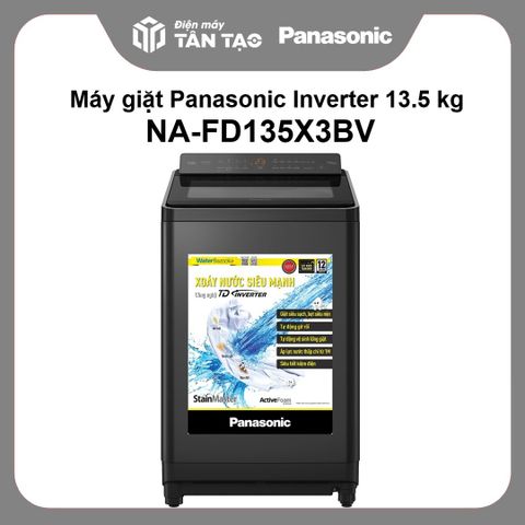Máy giặt Panasonic Inverter 13.5 kg NA-FD135X3BV
