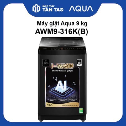 Máy giặt Aqua 9 Kg AWM9-316K(B)