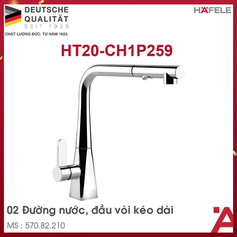 Vòi Rửa Chén Hafele HT20-CH1P259 (570.82.210)