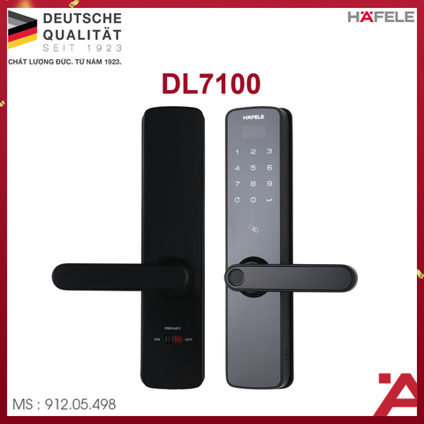Khóa Điện Tử Hafele DL7100 (912.05.498)