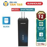 Máy lọc nước RO UltraPURE Sunhouse SHA76620KL 10 lõi