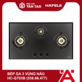 Bếp gas âm 3 vùng nấu Hafele HC-G783B (538.66.477)