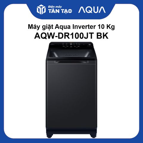 Máy giặt Aqua Inverter 10 Kg AQW-DR100JT(BK)