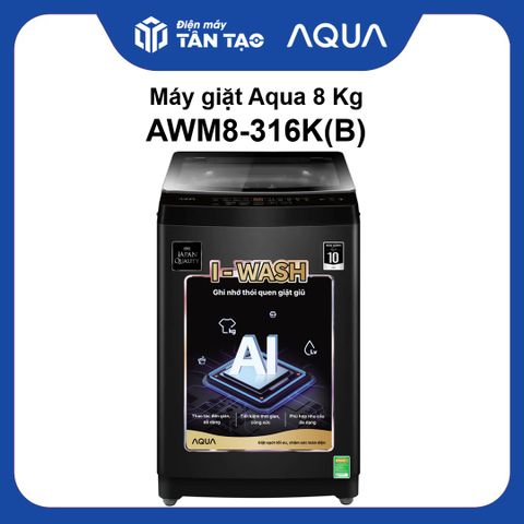 Máy giặt Aqua 8 Kg AWM8-316K(B)
