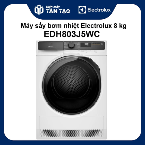 Máy sấy bơm nhiệt Electrolux 8 kg EDH803J5WC