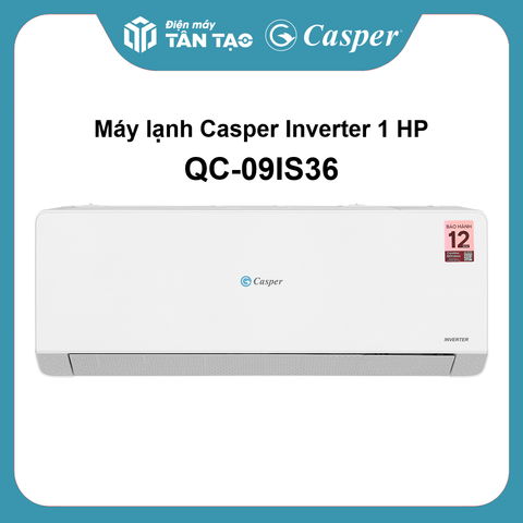 Máy lạnh Casper Inverter 1 HP QC-09IS36