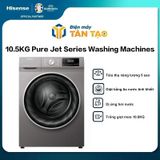 Máy giặt Hisense Inverter 10.5 kg WFQY1114EVJMT