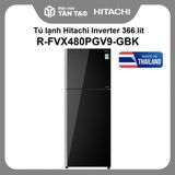 Tủ lạnh Hitachi Inverter 366 lít R-FVX480PGV9-GBK