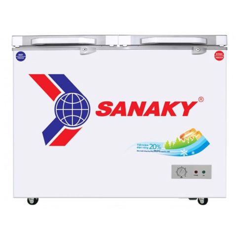 Tủ đông Sanaky 2 ngăn VH-2599W2KD 250 lít