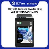 Máy giặt Samsung Inverter 12 kg WA12CG5745BV/SV
