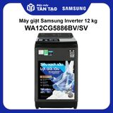 Máy giặt Samsung Inverter 12 kg WA12CG5886BV/SV