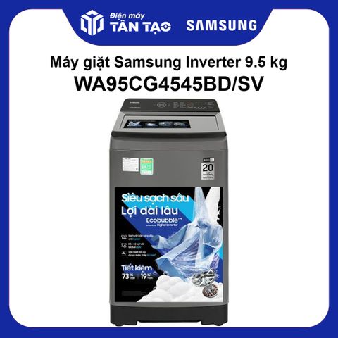 Máy giặt Samsung Inverter 9.5 kg WA95CG4545BD/SV