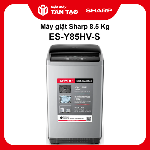 Máy giặt Sharp 8.5 Kg ES-Y85HV-S