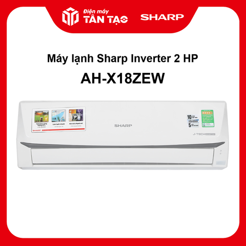 Máy lạnh Sharp Inverter 2 HP AH-X18ZEW
