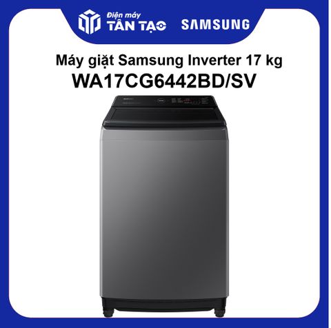 Máy giặt Samsung Inverter 17 kg WA17CG6442BD/SV