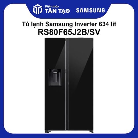 Tủ lạnh Samsung Inverter 634 lít RS80F65J2BSV