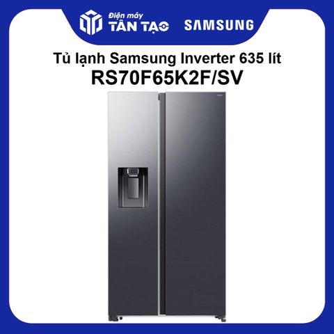 Tủ lạnh Samsung Inverter 635 lít RS70F65K2FSV