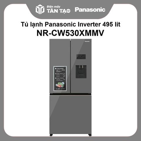 Tủ lạnh Panasonic Inverter 495 lít NR-CW530XMMV