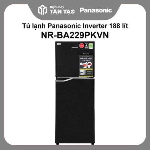 Tủ lạnh Panasonic Inverter 188 lít NR-BA229PKVN