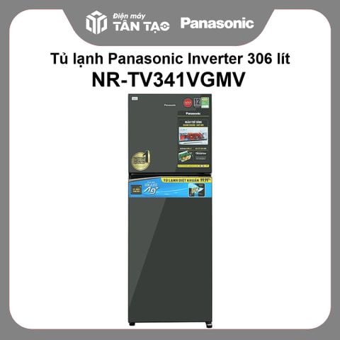 Tủ lạnh Panasonic Inverter 306 lít NR-TV341VGMV