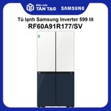 Tủ lạnh Samsung Inverter 599 lít RF60A91R177/SV