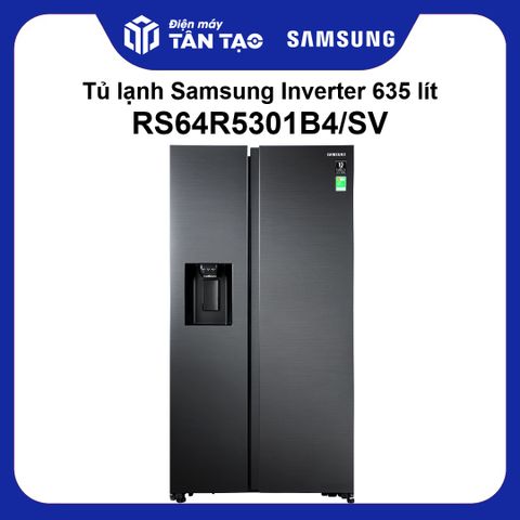 Tủ lạnh Samsung Inverter 635 lít RS64R5301B4/SV