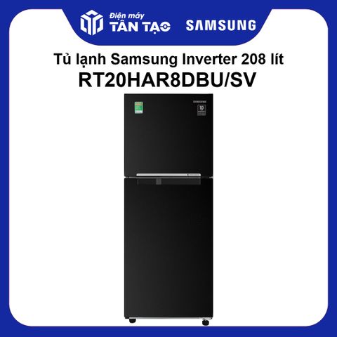 Tủ lạnh Samsung Inverter 208 lít RT20HAR8DBU/SV