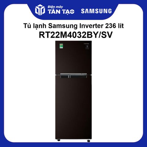Tủ lạnh Samsung Inverter 236 lít RT22M4032BY/SV
