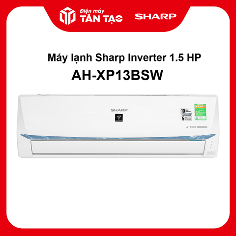 Máy lạnh Sharp Inverter 1.5 HP AH-XP13BSW