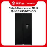 Tủ lạnh Sharp Inverter 529 lít SJ-SBX530WD-DG