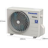 Máy lạnh Panasonic Inverter 1 HP CU/CS-RU9AKH-8