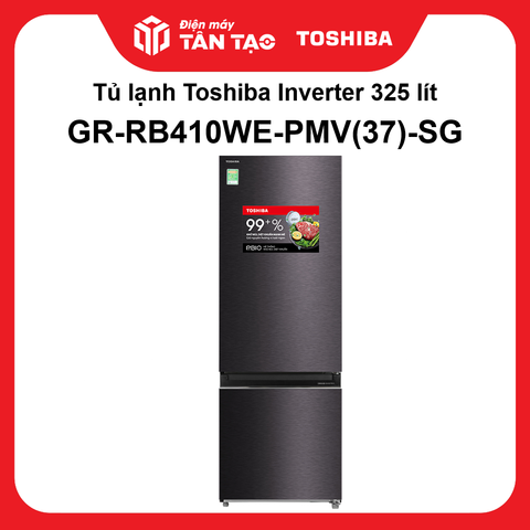 Tủ lạnh Toshiba Inverter 325 lít GR-RB410WE-PMV(37)-SG