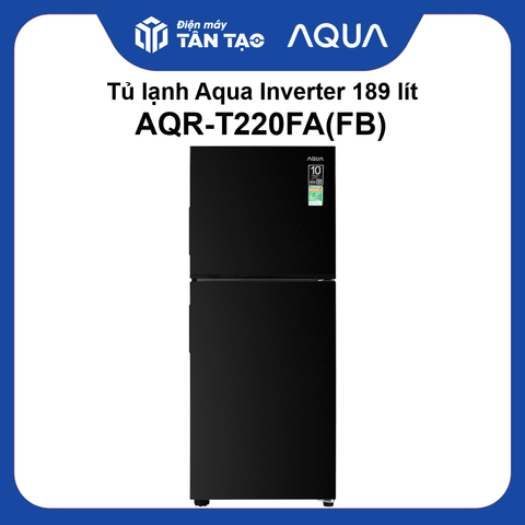 Tủ lạnh Aqua Inverter 189 lít AQR-T220FA(FB)
