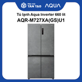 Tủ lạnh Aqua Inverter 660 lít AQR-M727XA(GS)U1