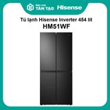 Tủ lạnh Hisense Inverter 454 lít HM51WF